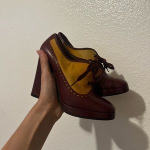 Marc Jacobs unique two-tone oxfords